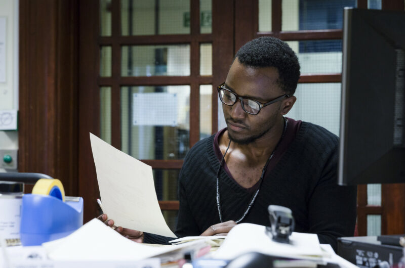 Humanities and Social Sciences brochure / Case study..Wellcome Trust funded project to catalogue collections relating to HIV/AIDS for London School of Hygiene and Tropical Medicine.